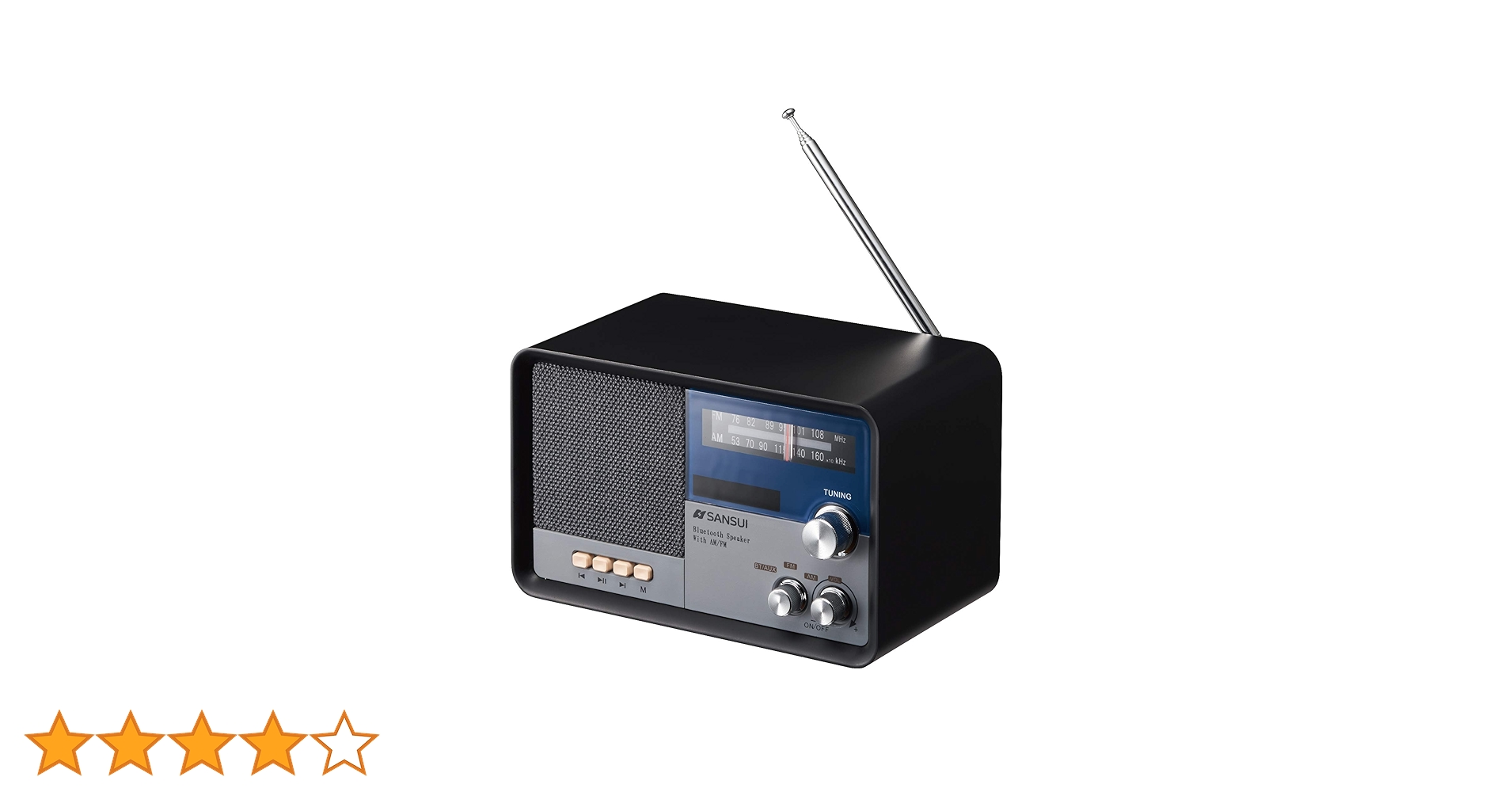 Amazon.co.jp: サンスイ Bluetoothスピーカー AM/FMラジオ付き